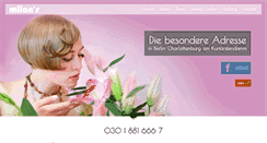 Desktop Screenshot of milans.de